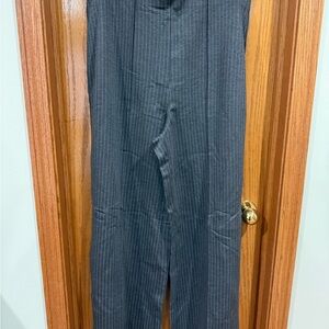 VENUS Women's Gray Pinstripe Wide Leg Pants size XL